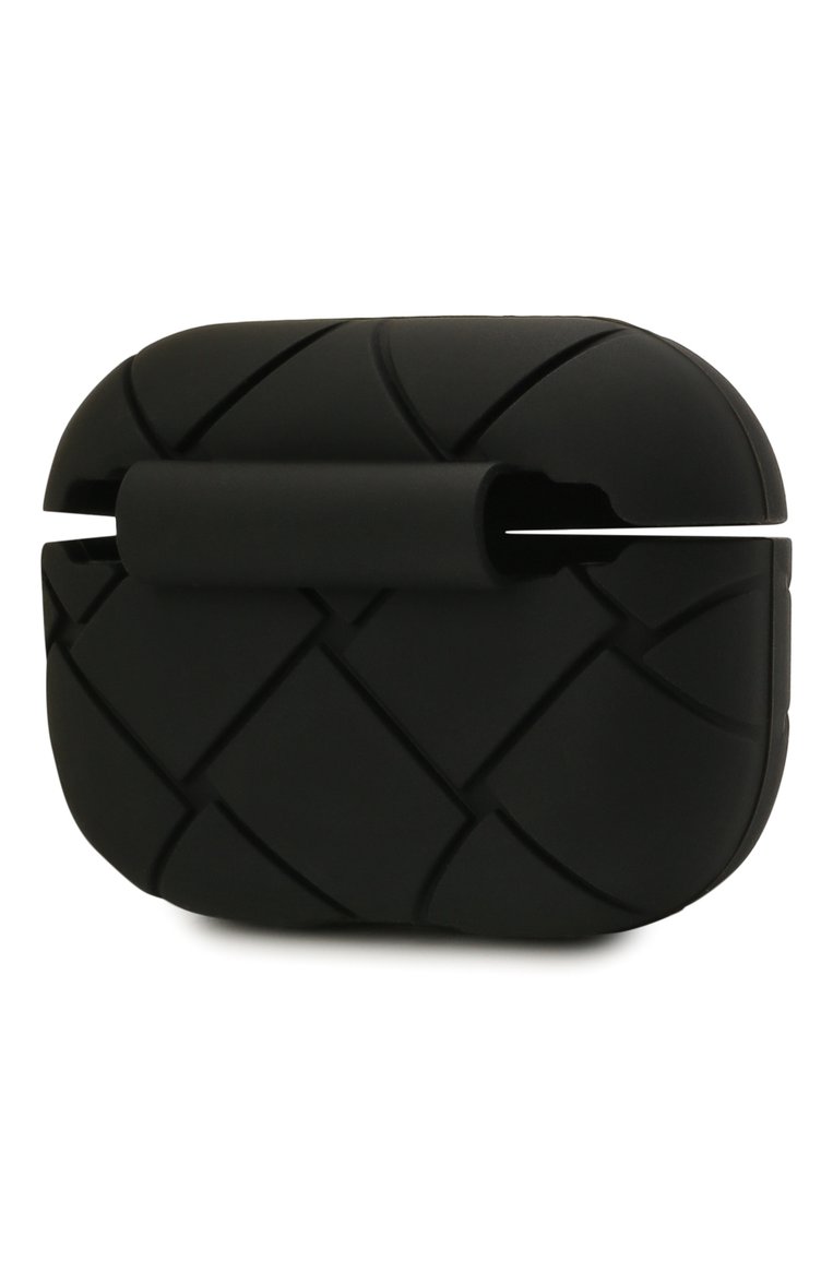 Чехол для airpods pro BOTTEGA VENETA черного цвета, арт. 650530/V0EY1 | Фото 2 (Региональные ограничения белый список (Axapta Mercury): RU, Не проставлено; Материал: Пластик; Нос: Не проставлено)