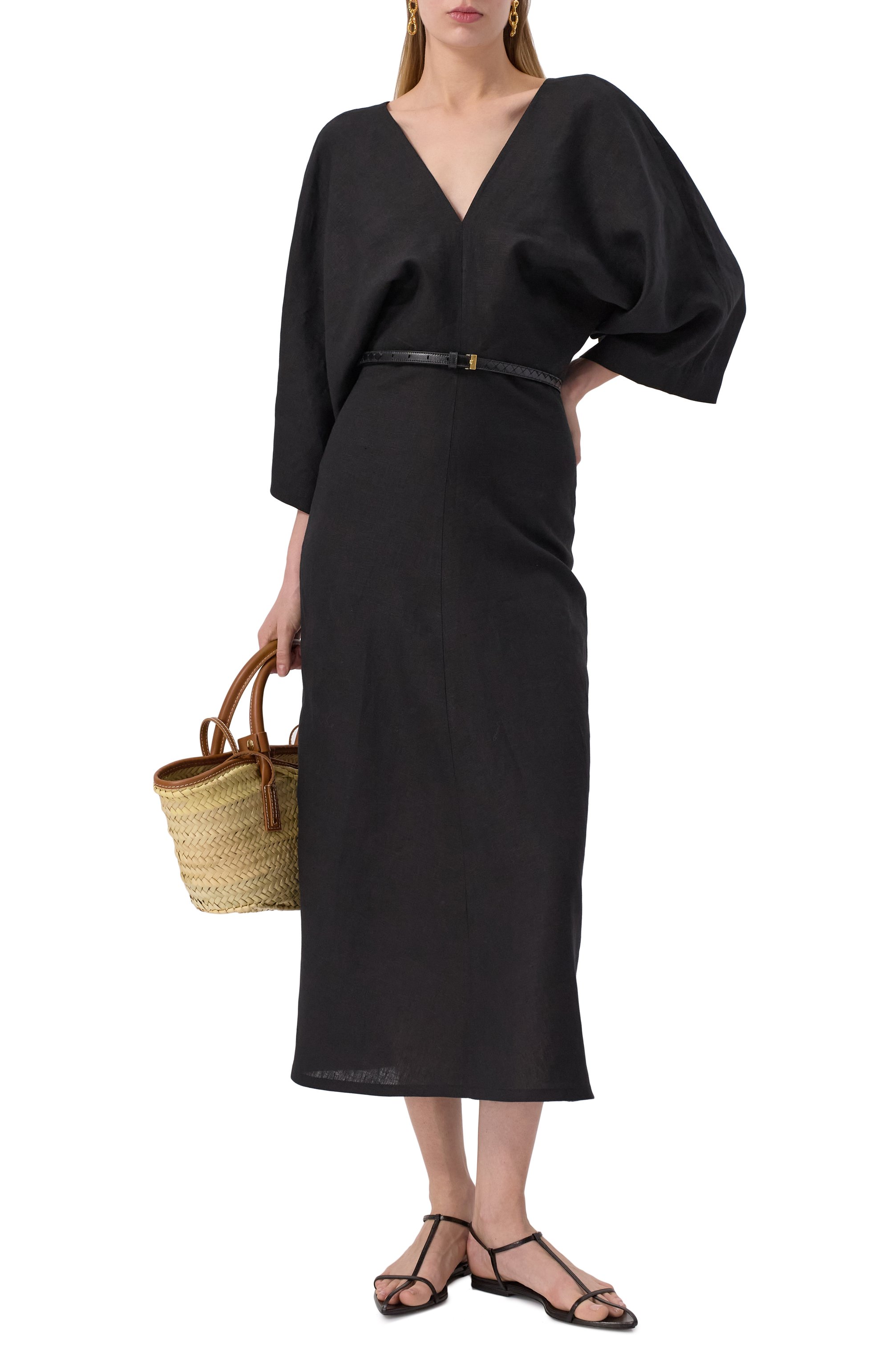 Льняное платье SASHAVERSE, арт. D238/BR/9103.900/SS25, фото 2