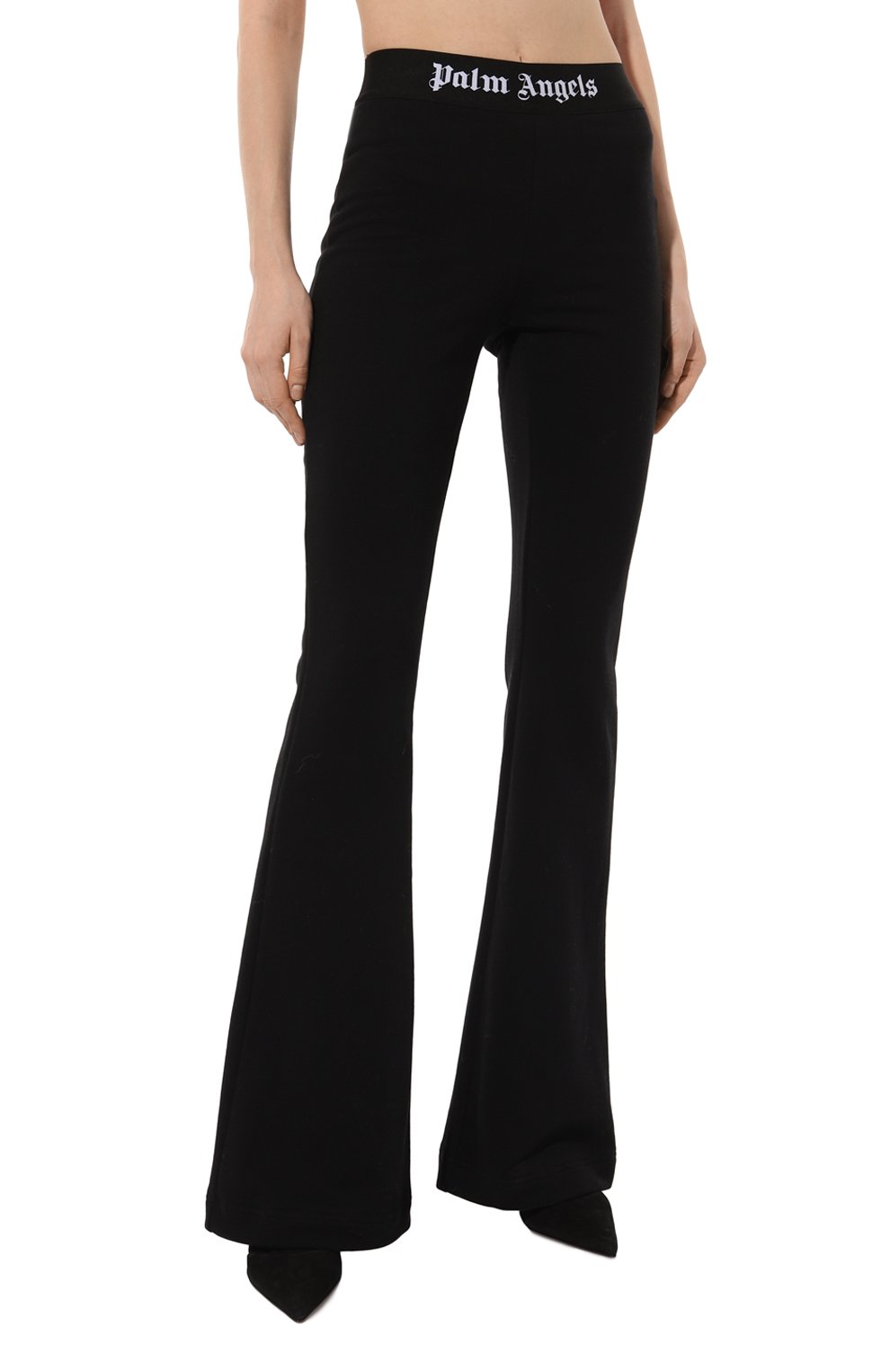 Хлопковые брюки PALM ANGELS, арт. PWCH017F23FLE0011010, фото 3