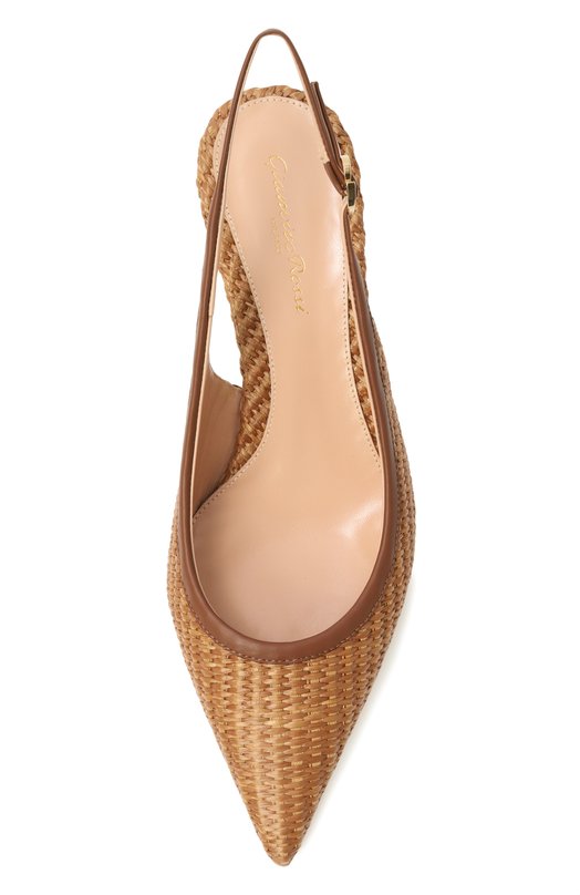 Туфли Minorca Gianvito Rossi G95509.55RIC.MBNCUCU Бежевый  G95509.55RIC.MBNCUCU Фото 6