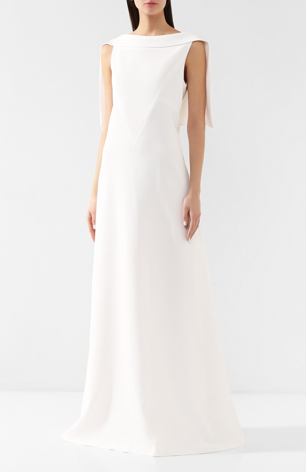 Платье-макси GIVENCHY белого цвета по цене 521500 руб., арт. BW20CZ10F4, фото 3 Платье-макси GIVENCHY, арт. BW20CZ10F4, фото 3