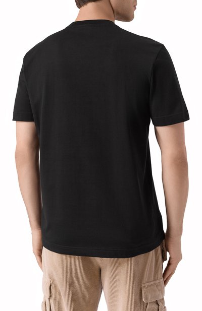 Хлопковая футболка KITON, арт. UMM068804, фото 4