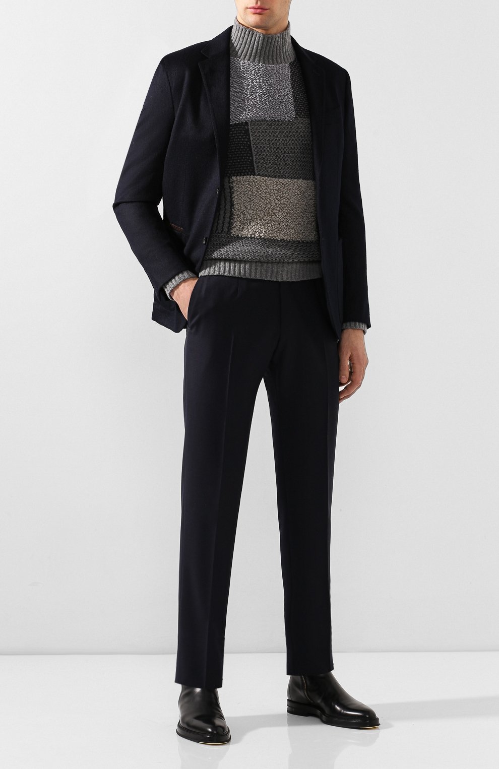 Шерстяной свитер GIORGIO ARMANI, арт. 6GSM24/SM28Z, фото 2