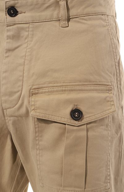 Хлопковые брюки-карго DSQUARED2, арт. S74KB0818/S39021, фото 5