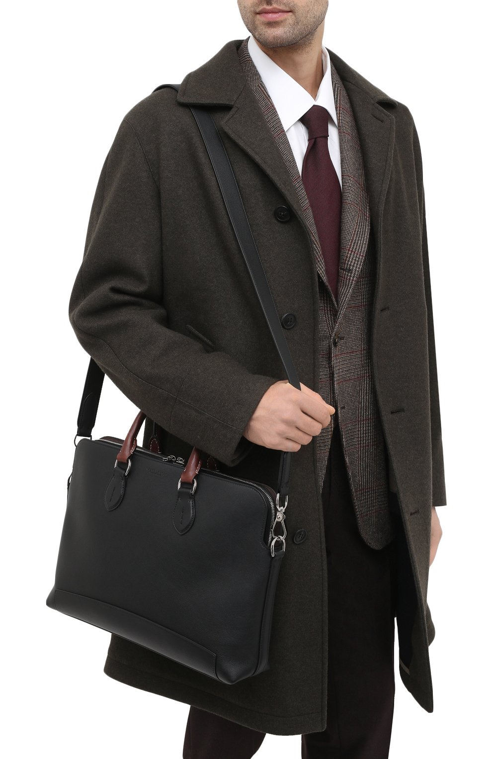 Кожаная сумка для ноутбука RALPH LAUREN, арт. 437825420, фото 5