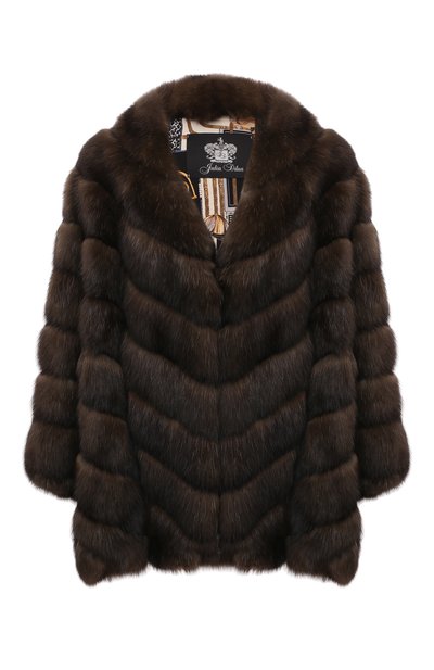 Шуба из меха соболя JULIA DILUA, арт. 2022-0007, фото 1