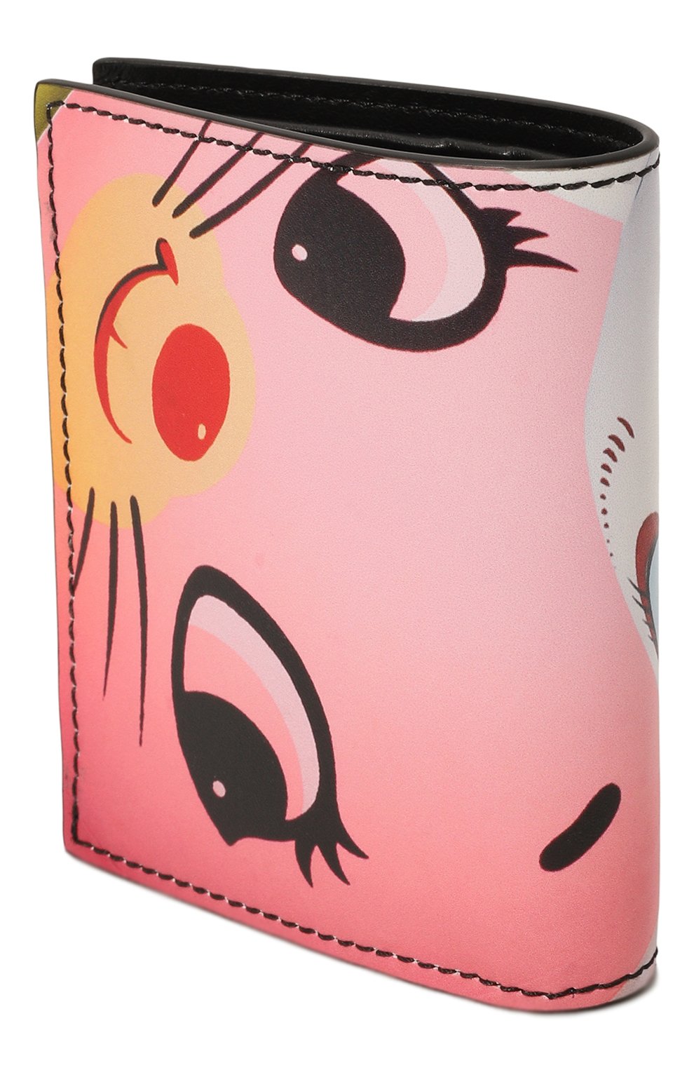 Кожаное портмоне MOSCHINO разноцветного цвета по цене 37850 руб., арт. A8143/8022, фото 2 Кожаное портмоне MOSCHINO, арт. A8143/8022, фото 2