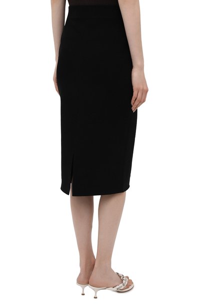 Юбка из вискозы ALEXANDER MCQUEEN, арт. 667773/Q1AVB, фото 4