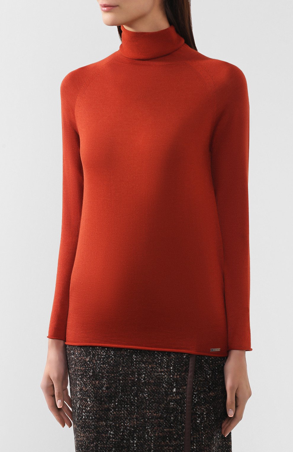 Водолазка и�з смеси кашемира и шелка KITON, арт. D48703053, фото 3