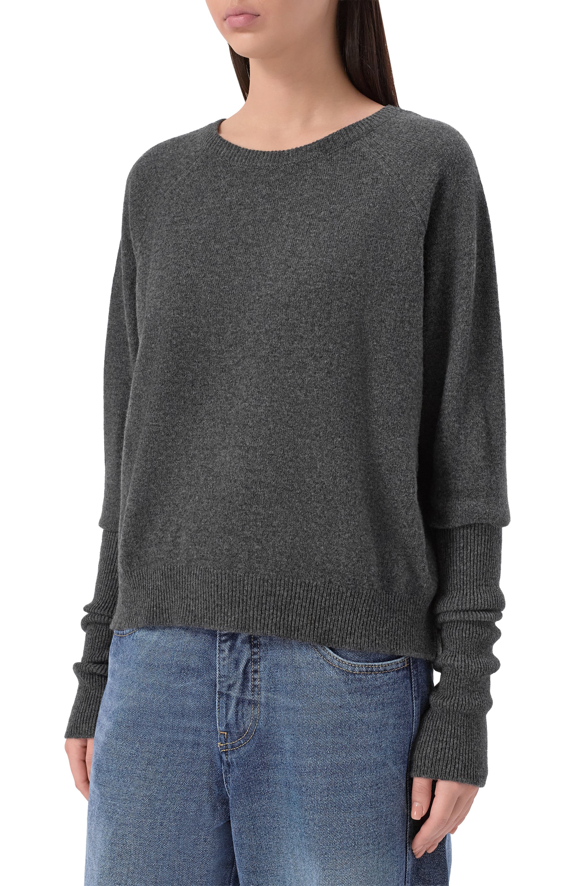 Пуловер из шерсти и кашемира ANDREA YA'AQOV, арт. 25WMAG84B/CASHMERE W00L, фото 3