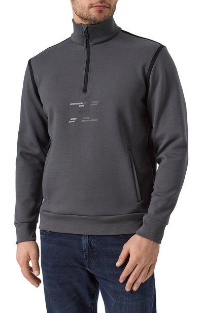 Хлопковый свитшот BOSS GREEN, арт. 50530019, фото 3