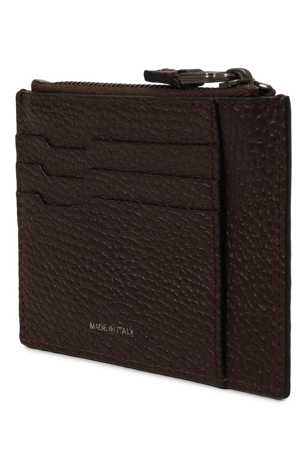 Кожаный футляр для кредитных карт PINEIDER FIRENZE 1774 темно-коричневого цвета по цене 23700 руб., арт. P737SS18533056, фото 2 Кожаный футляр для кредитных карт PINEIDER FIRENZE 1774, арт. P737SS18533056, фото 2