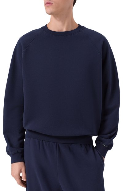 Хлопковый свитшот ГОША РУБЧИНСКИЙ, арт. SW_0201_NAVY, фото 3