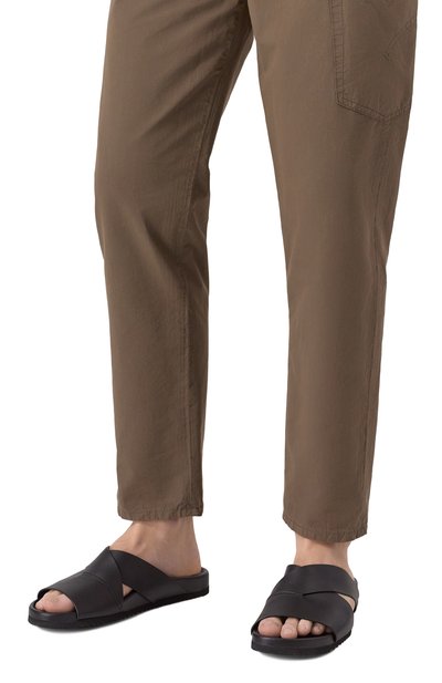 Кожаные шлепанцы VIC MATIE, арт. 1G8852U_E46BQGB001, фото 3