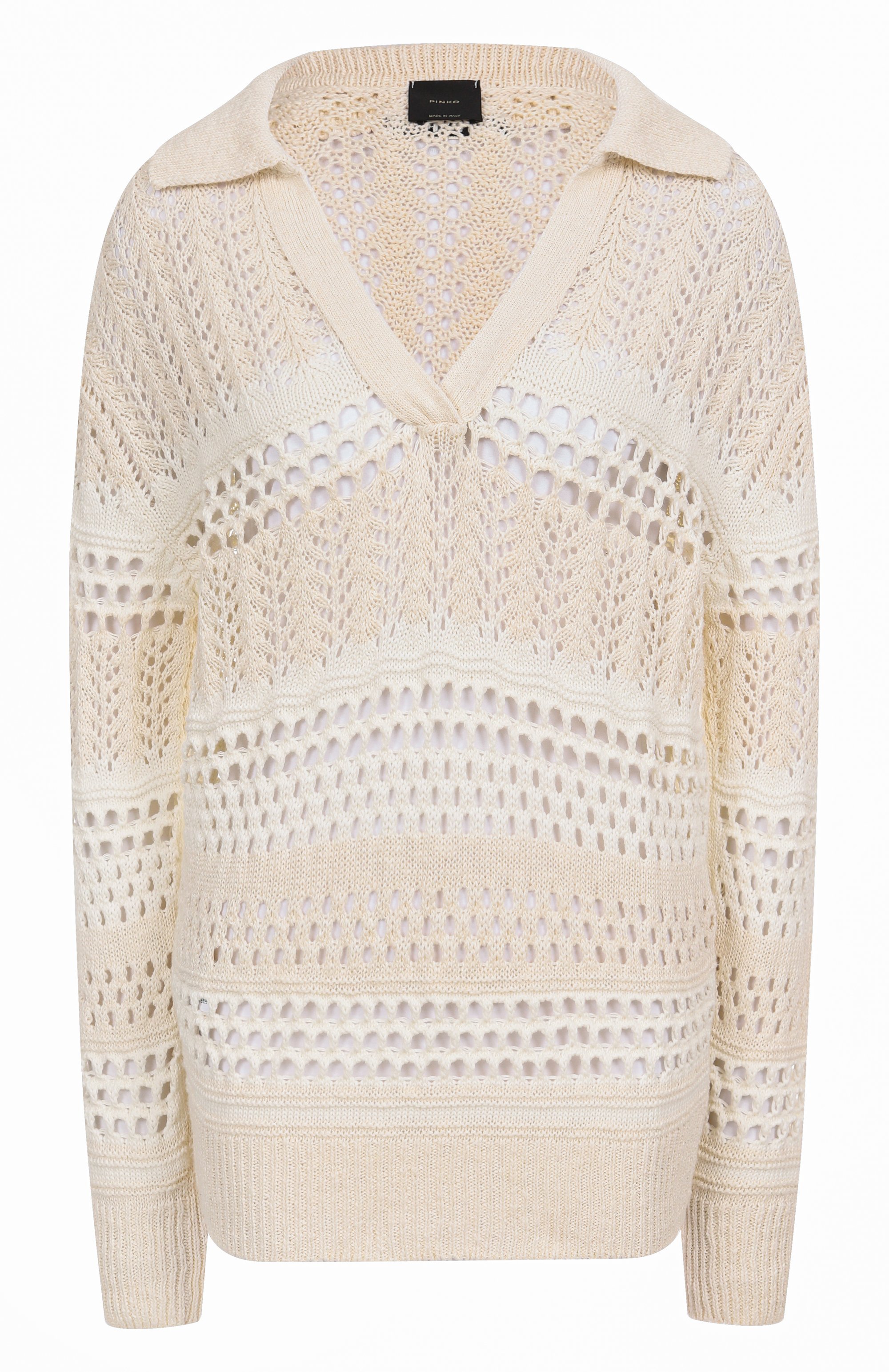 Пуловер изо льна и хлопка PINKO, арт. 104946/A2FP, фото 1