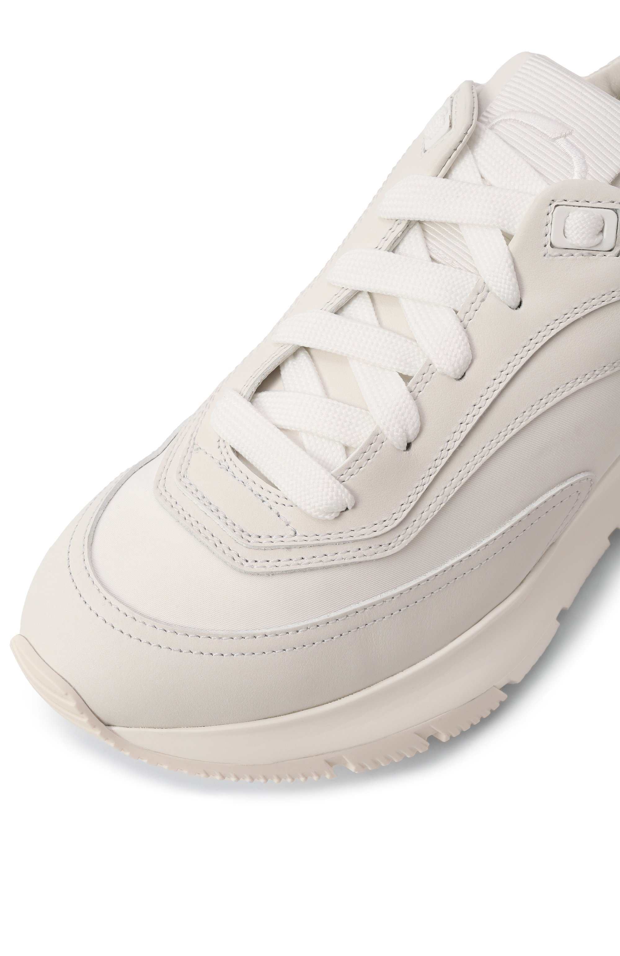 Комбинированные кроссовки 24 GIANVITO ROSSI, арт. S25310.W1WHT.CFSBIBI, фото 7