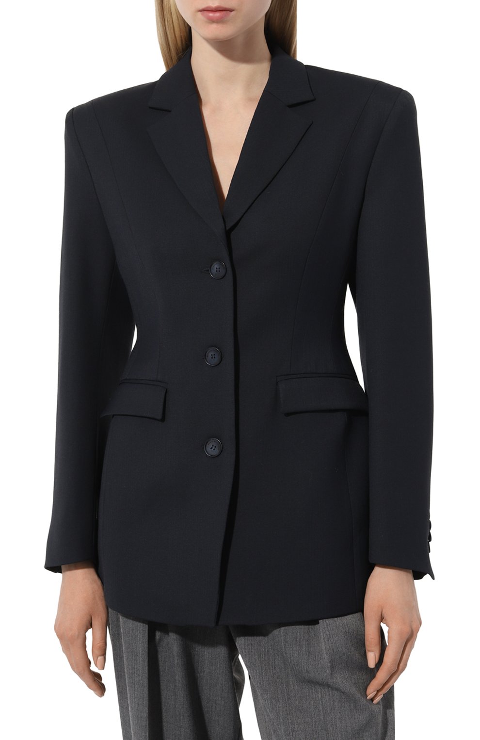 Жакет из шерсти и вискозы BORNE BOURGEOIS, арт. SW-JK-BO-1015, фото 3