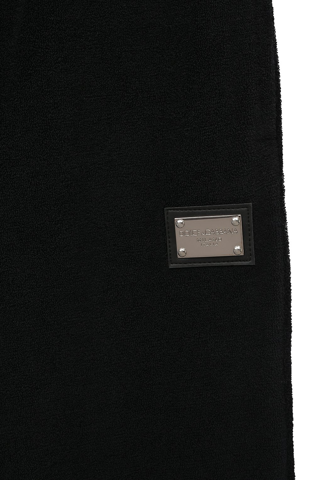 Хлопковые джоггеры DOLCE & GABBANA черного цвета по цене 29950 руб., арт. L4JPHQ/G7I8U/2-6, фото 3 Хлопковые джоггеры DOLCE & GABBANA, арт. L4JPHQ/G7I8U/2-6, фото 3