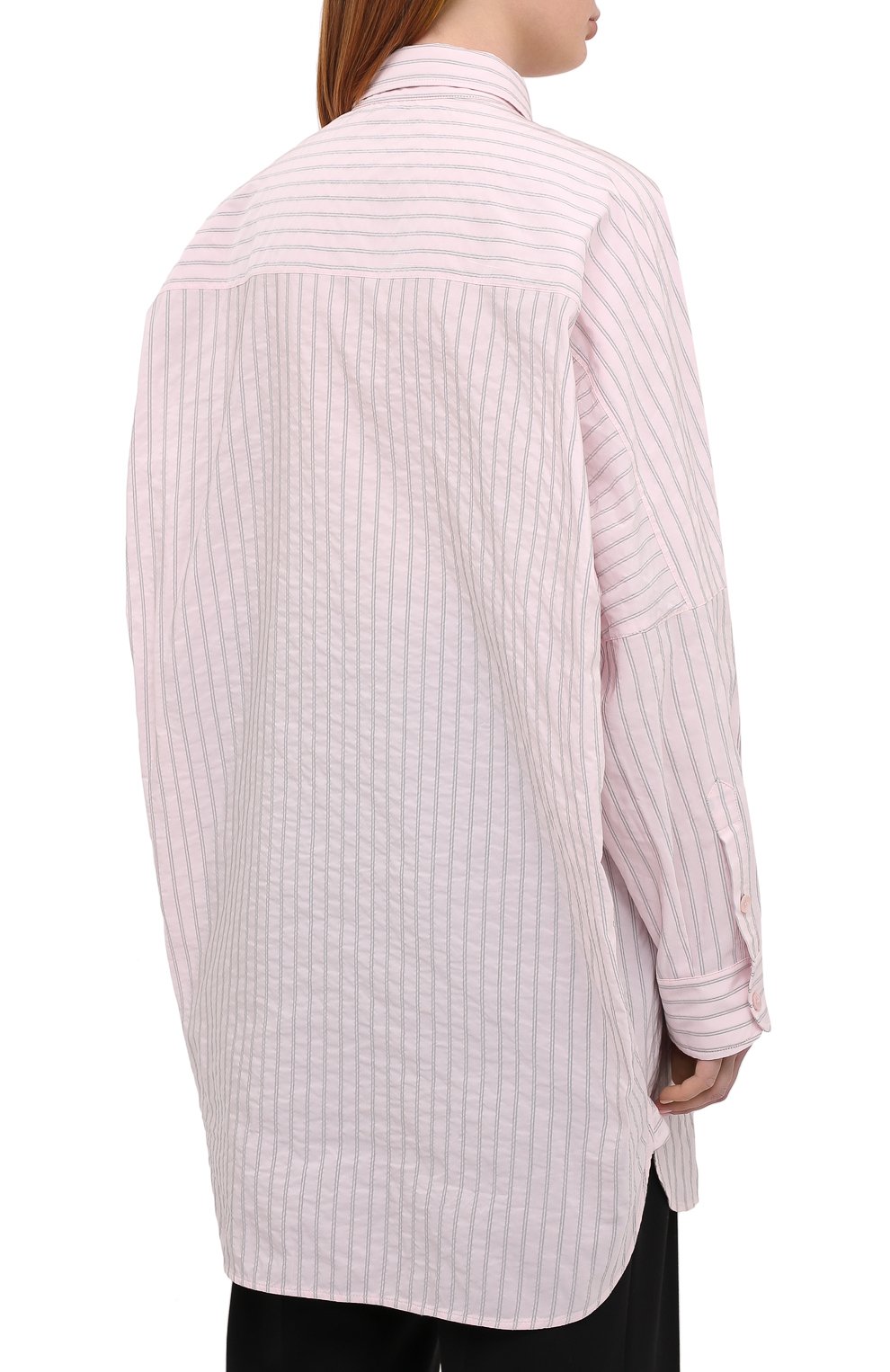 Рубашка PHILOSOPHY DI LORENZO SERAFINI светло-розового цвета по цене 56300 руб., арт. A0207/2127, фото 4 Рубашка PHILOSOPHY DI LORENZO SERAFINI, арт. A0207/2127, фото 4
