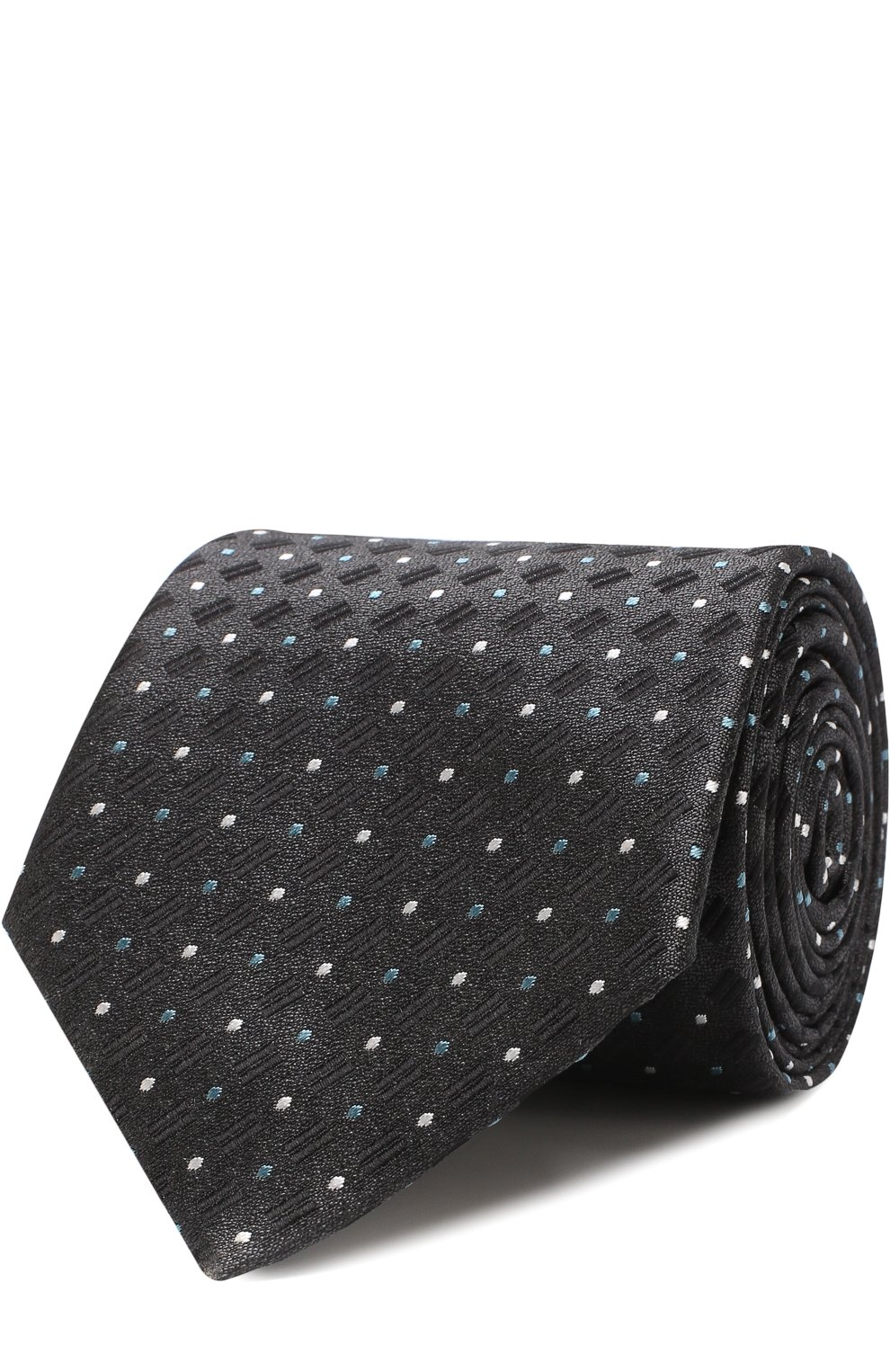 Шелковый галстук с узором GIORGIO ARMANI, арт. 360054/8A914, фото 1
