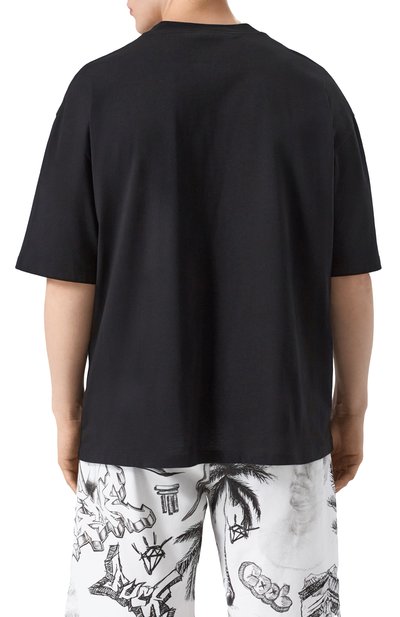 Хлопковая футболка DIEGO VENTURINO, арт. DVTS0DV0S, фото 4