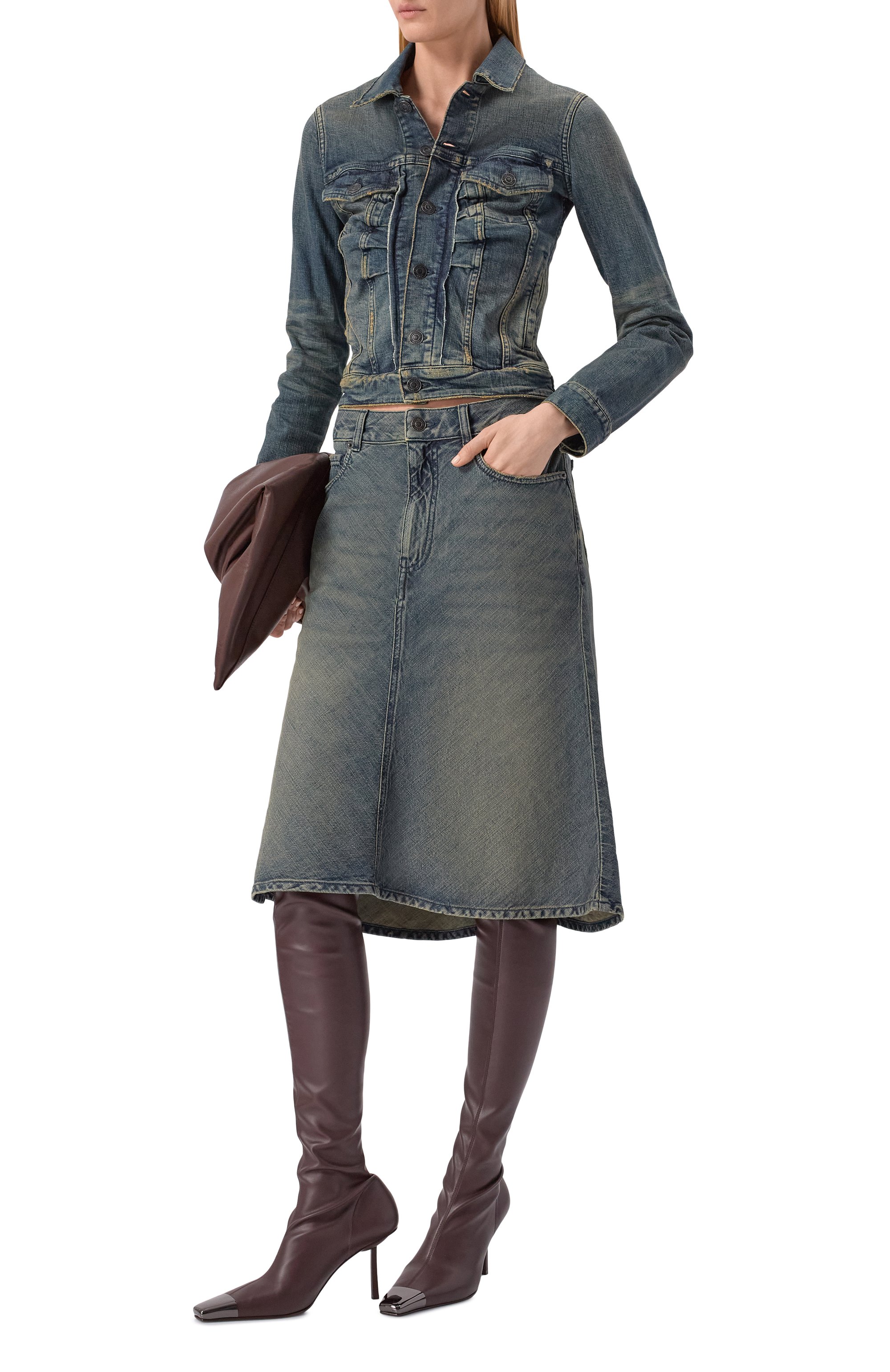 Джинсовая куртка BALENCIAGA, арт. 849899/TTW89, фото 2