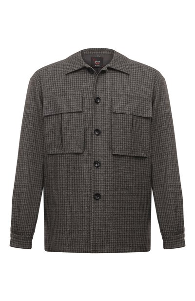 Мужская шерстяная рубашка KITON, арт. UMC013K0127C01