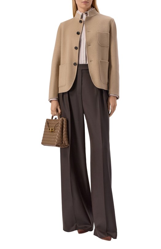 Кашемировый жакет Loro Piana FAQ1526 Бежевый  FAQ1526 Фото 2