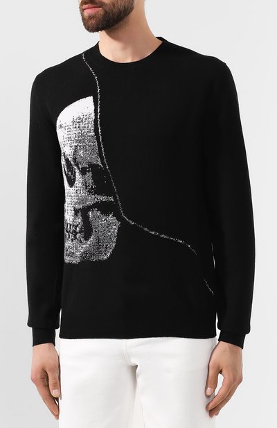 Шерстяной свитер ALEXANDER MCQUEEN, арт. 587031/Q1AL0, фото 3