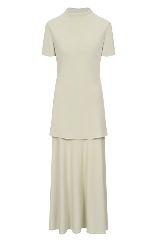 Платье из вискозы Jil Sander J04CT0111/J65016 Зелёный J04CT0111/J65016