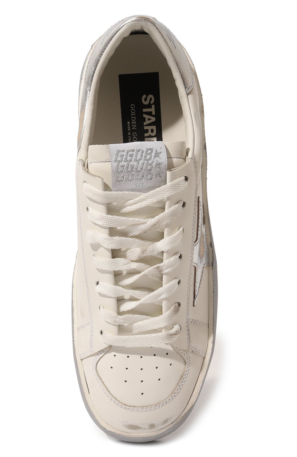 Кожаные кеды stardan GOLDEN GOOSE DELUXE BRAND, арт. GMF00128/F0021878018, фото 6