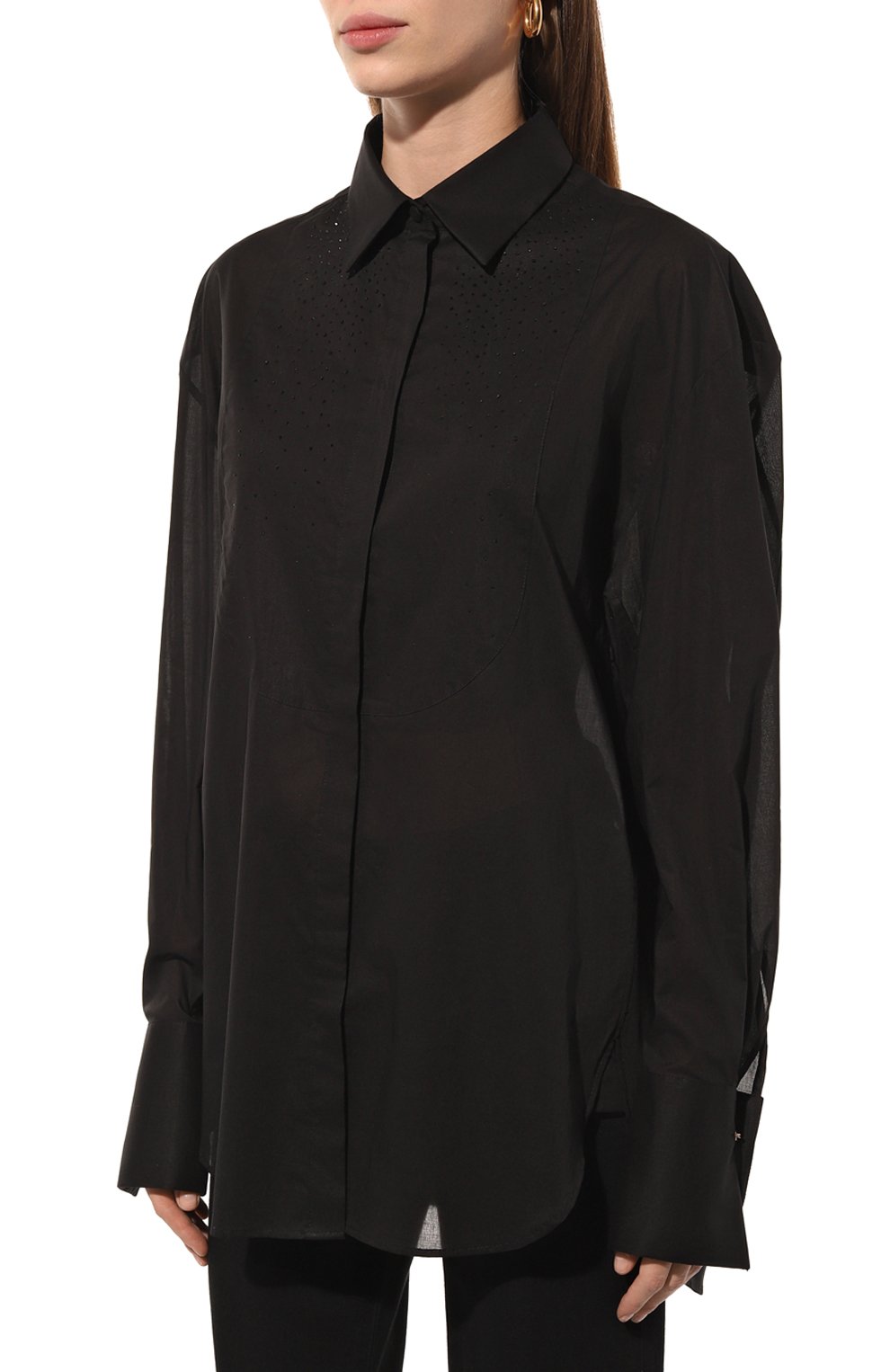 Хлопковая рубашка BOSS, арт. 50527354, фото 3