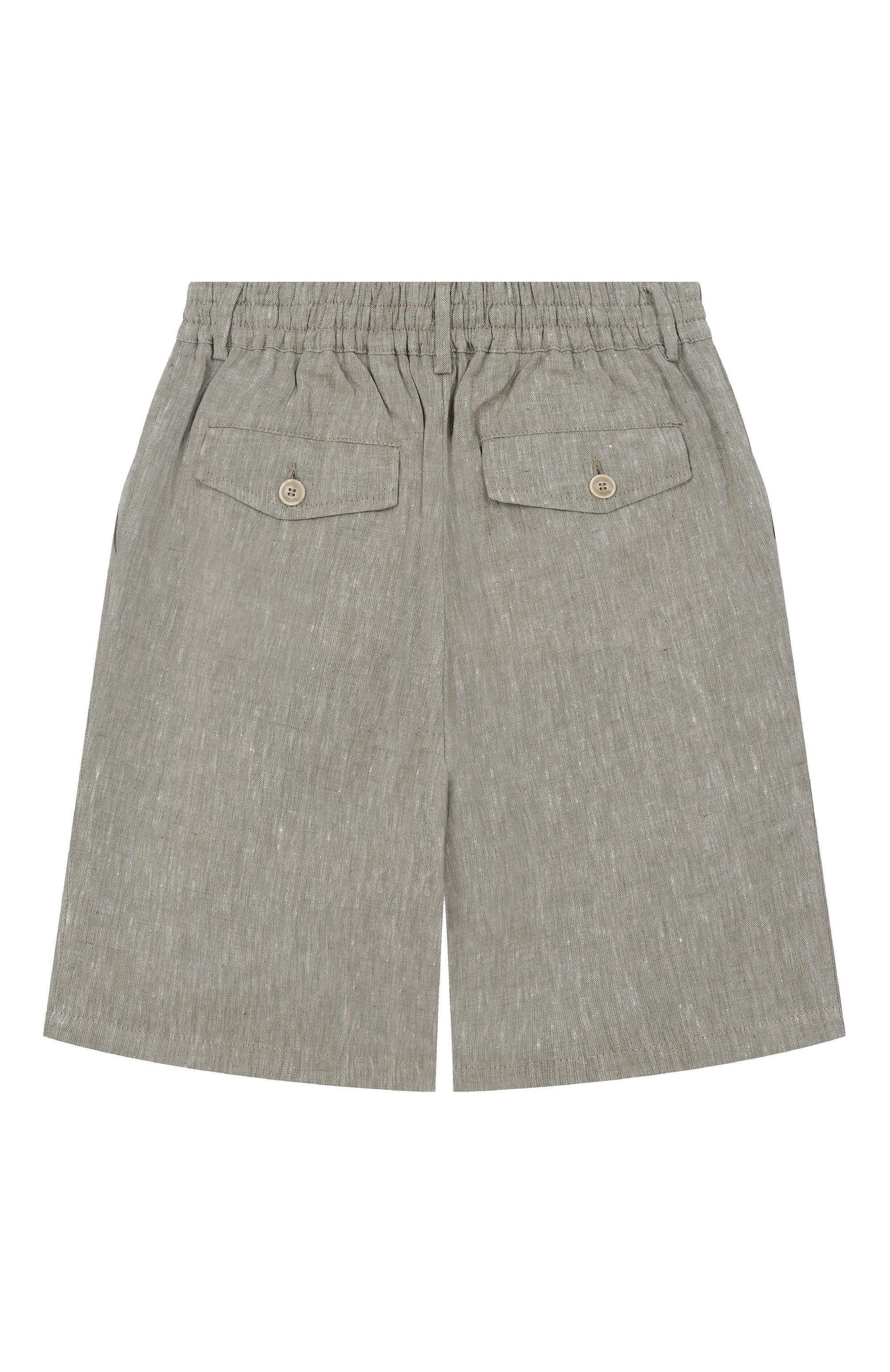 Шорты изо льна и хлопка ELEVENTY, арт. EY6P19/I0316, фото 2