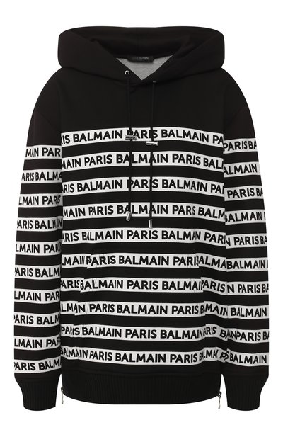 Женский хлопковый пуловер BALMAIN, арт. RF13751/I076