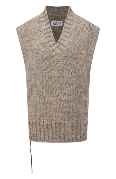Женский жилет из шерсти и хлопка MAISON MARGIELA, арт. S51TH0081/S17802