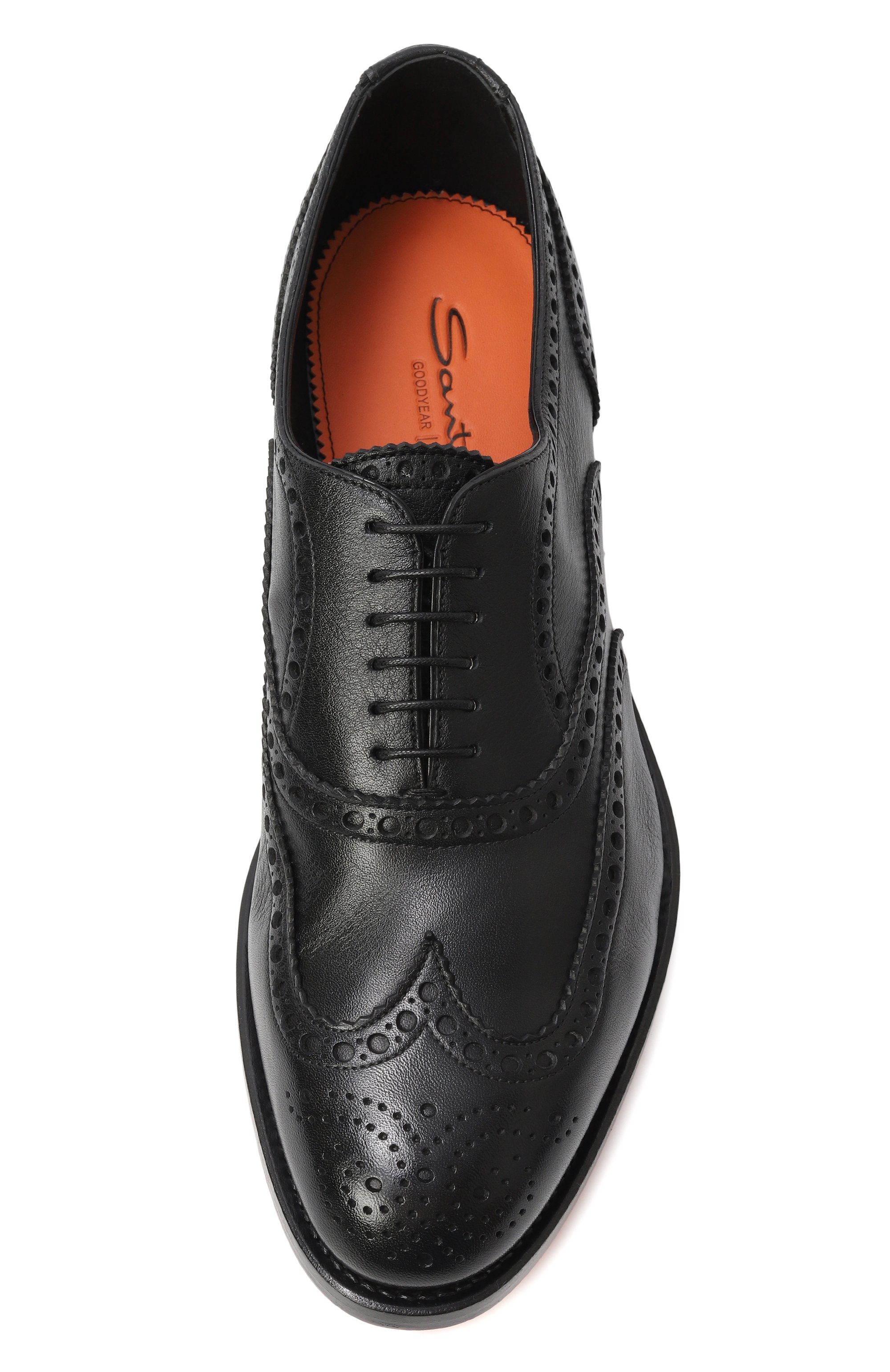 Кожаные оксфорды colin SANTONI, арт. MCCG19047PD7SGFR, фото 6