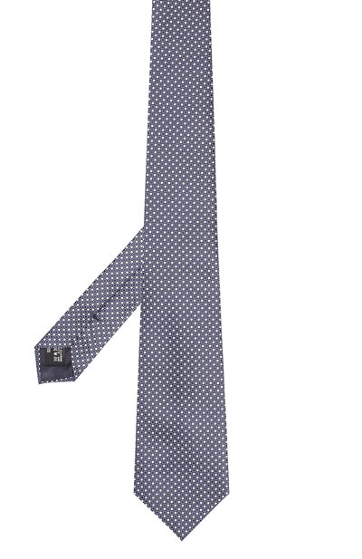 Шелковый галстук GIORGIO ARMANI синего цвета по цене 24050 руб., арт. 360054/9P931, фото 2 Шелковый галстук GIORGIO ARMANI, арт. 360054/9P931, фото 2