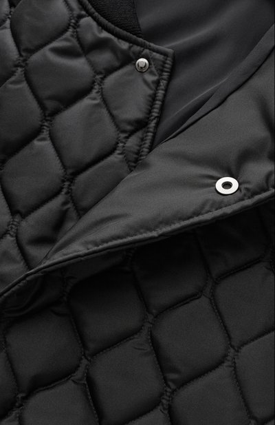 Шелковый бомбер MVST черного цвета по цене 311500 руб., арт. M25.1PM.0005/ZEGNA SILK, фото 5 Шелковый бомбер MVST, арт. M25.1PM.0005/ZEGNA SILK, фото 5