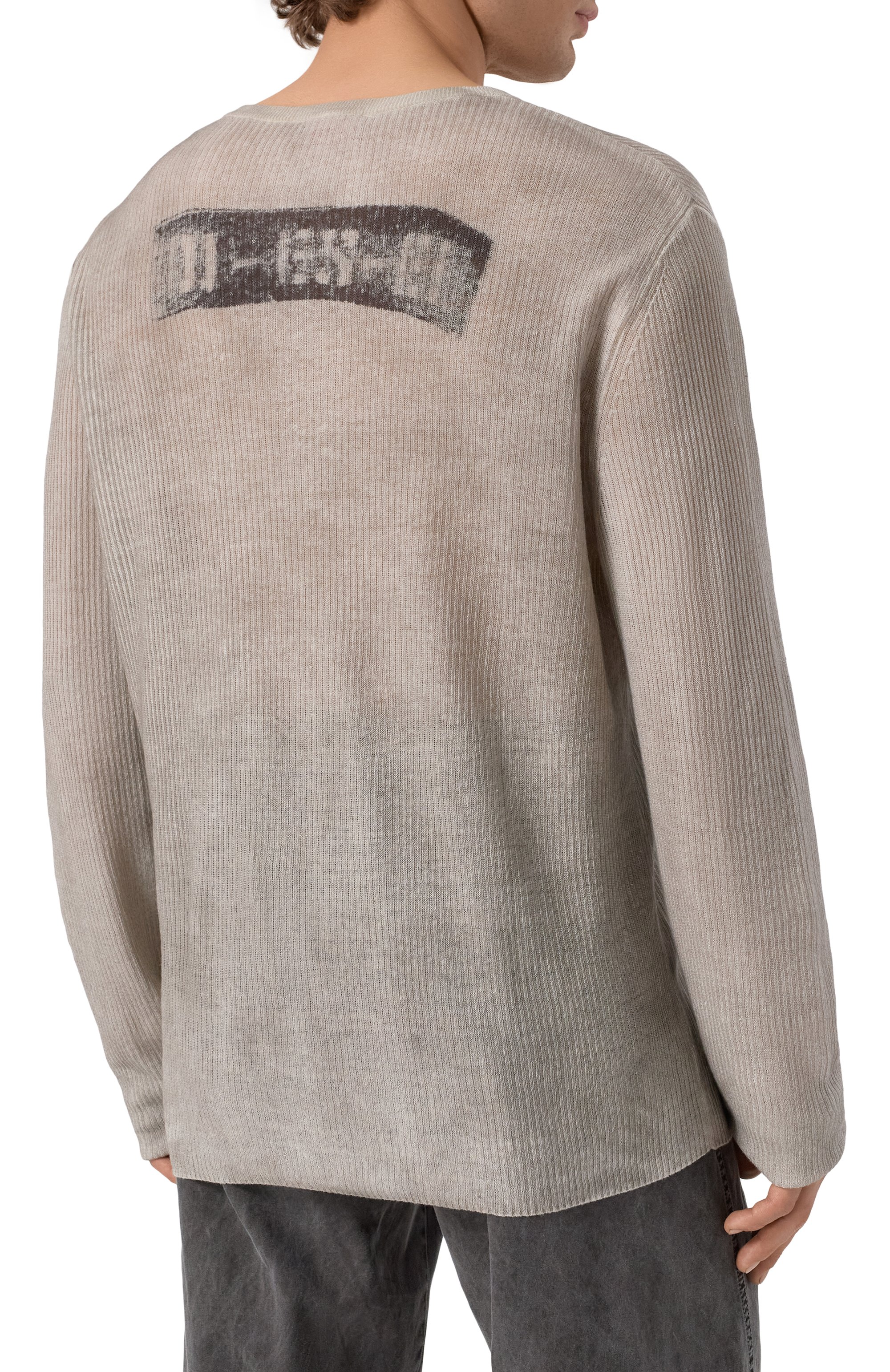 Льняной джемпер DIESEL, арт. A16874/0DBCU, фото 4