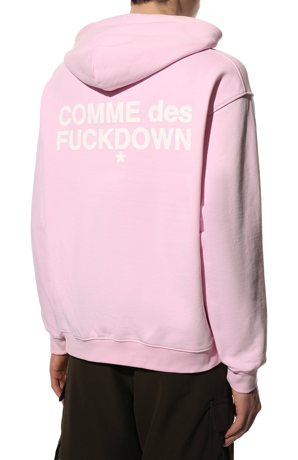 Хлопковое худи COMME DES FUCKDOWN, арт. CDFU1450SFC, фото 4