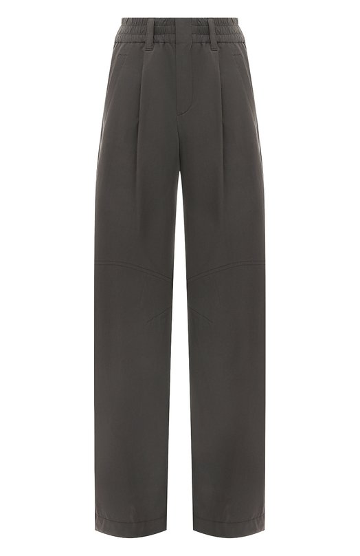Хлопковые брюки Brunello Cucinelli ML949B1349 Серый ML949B1349