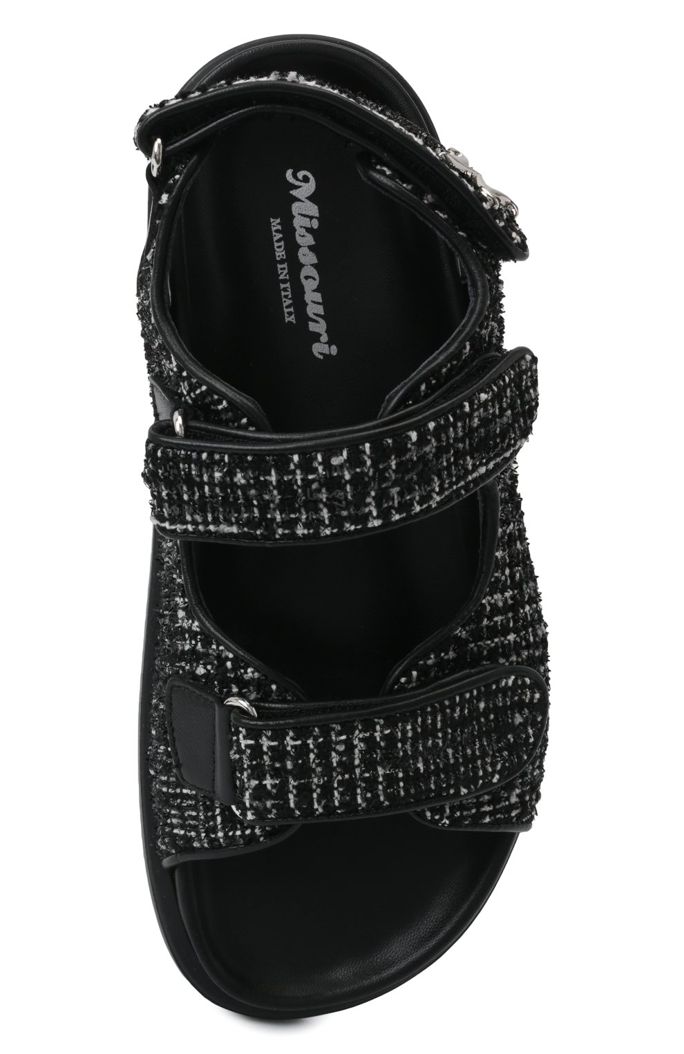 Сандалии MISSOURI черного цвета по цене 21700 руб., арт. 56421T/31-34, фото 4 Сандалии MISSOURI, арт. 56421T/31-34, фото 4