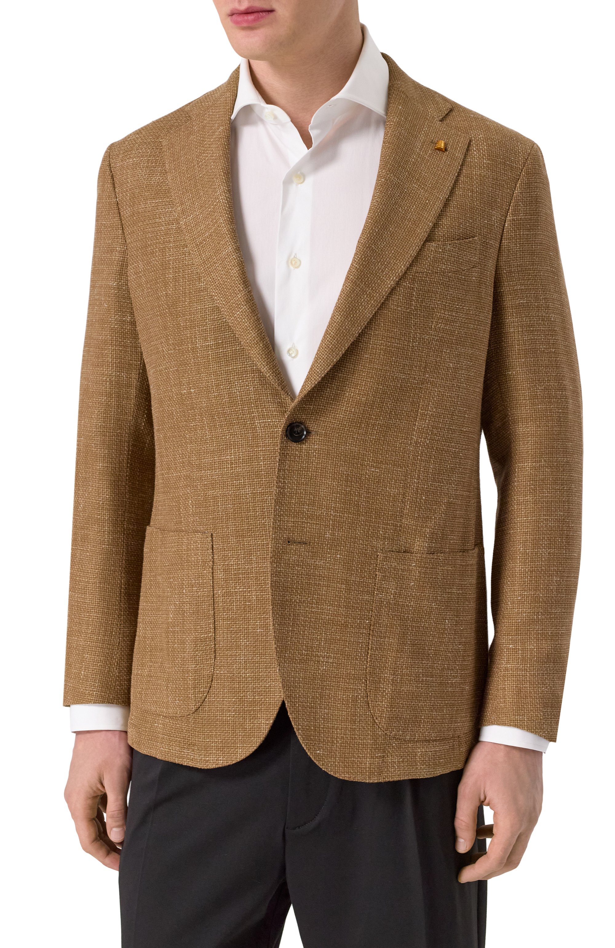 Пиджак из шерсти и шелка SARTORIA LATORRE, арт. EF74/UH0404, фото 4