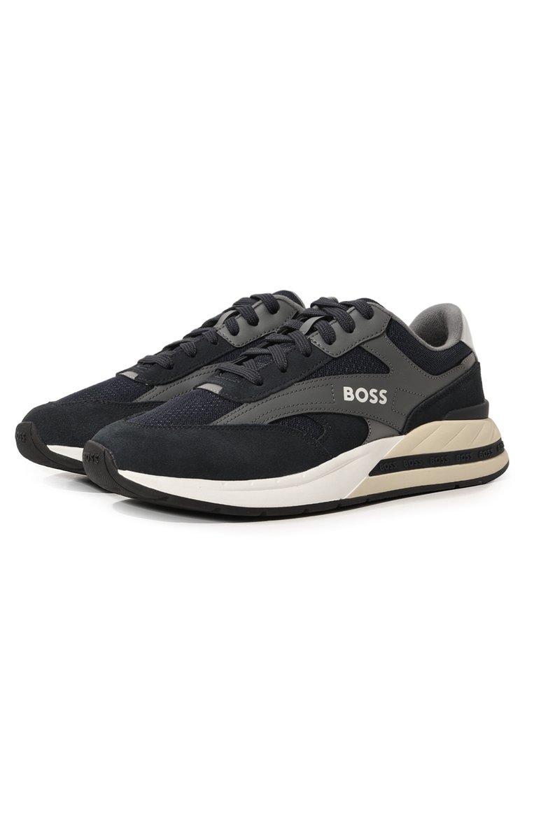 Комбинированные кроссовки  BOSS, арт. 50493214, фото 1