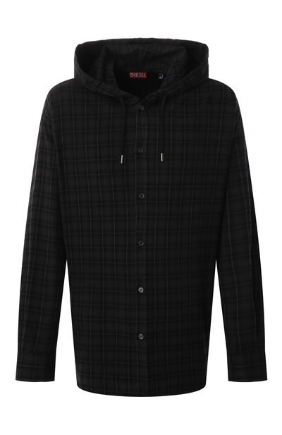 Рубашка из хлопка и вискозы DIESEL, арт. A16214/0TKAG, фото 1