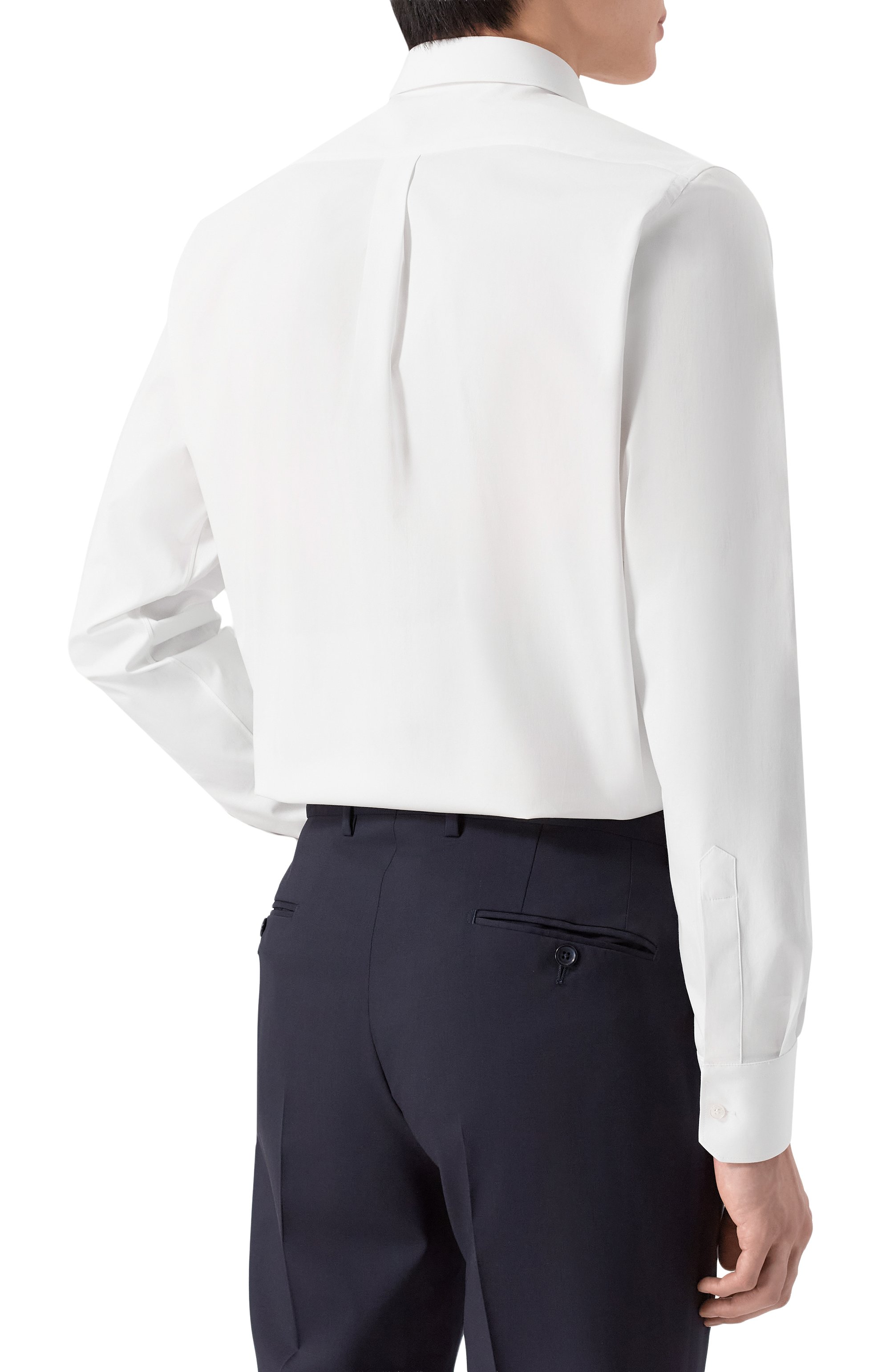 Хлопковая сорочка DOLCE & GABBANA, арт. G50I6T/FUEAJ, фото 4