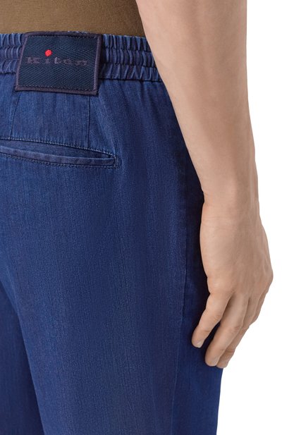 Джинсы KITON темно-синего цвета по цене 161000 руб., арт. UPLACK0622H, фото 5 Джинсы KITON, арт. UPLACK0622H, фото 5