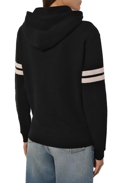 Хлопковое худи SAINT LAURENT, арт. 757076/Y36SW, фото 4