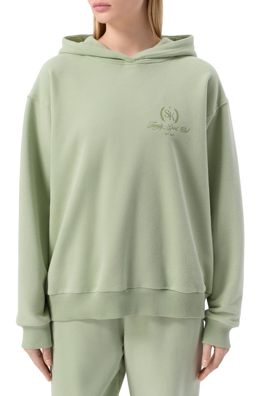 Хлопковый костюм Sasha Kim SK-00001682 Зелёный  SK-00001682 Фото 2