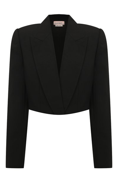 Женский шерстяной жакет ALEXANDER MCQUEEN, арт. 746878/QJACX